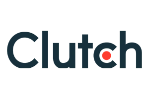 Clutch logo is showing here